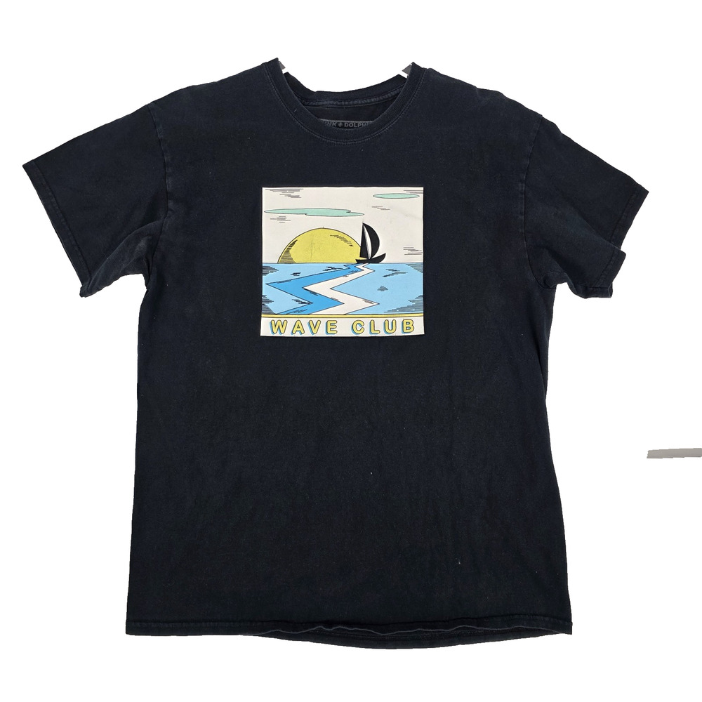 Pink Dolphin Wave Club Legends of our Club Tshirt Size Large